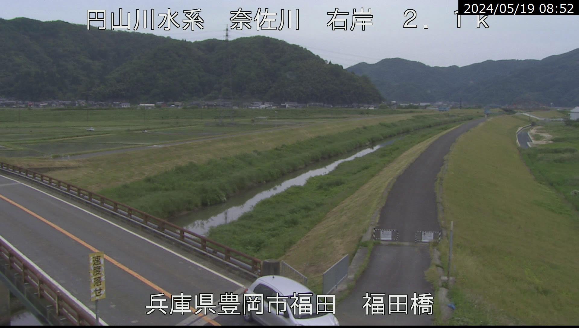 福田橋　右岸 2.1km